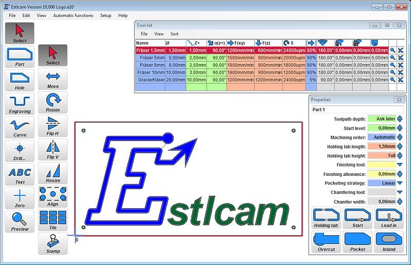 EstlCAM Pro 11.235 Crack [MAC-WIN-Linux] Download Full License Key